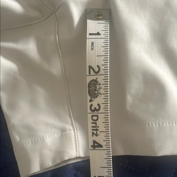 Cream color Nike Shorts with Tailored Flat Front Design - Picture 9 of 14